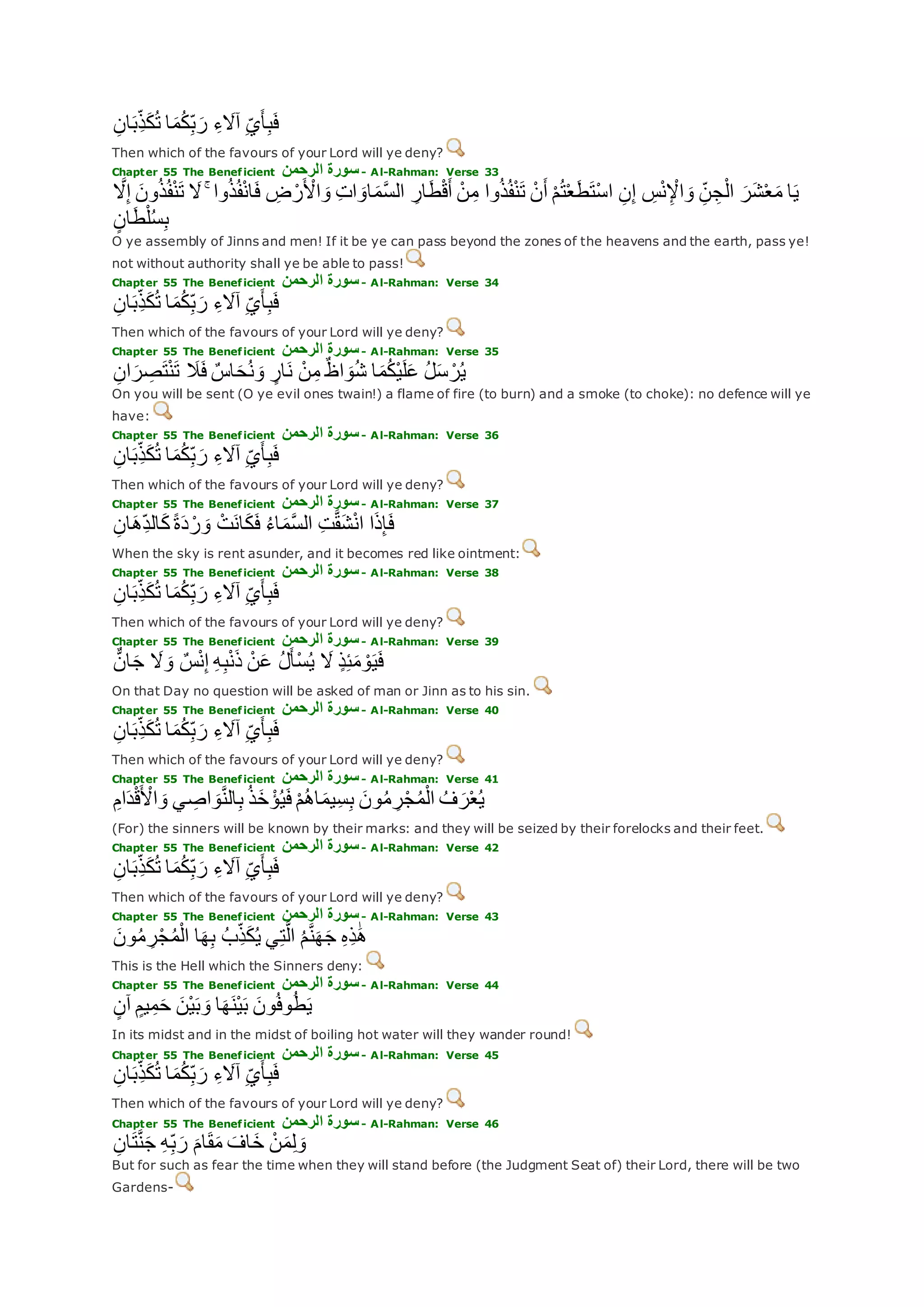 Translation of meaning Qur'an By Yusuf Ali