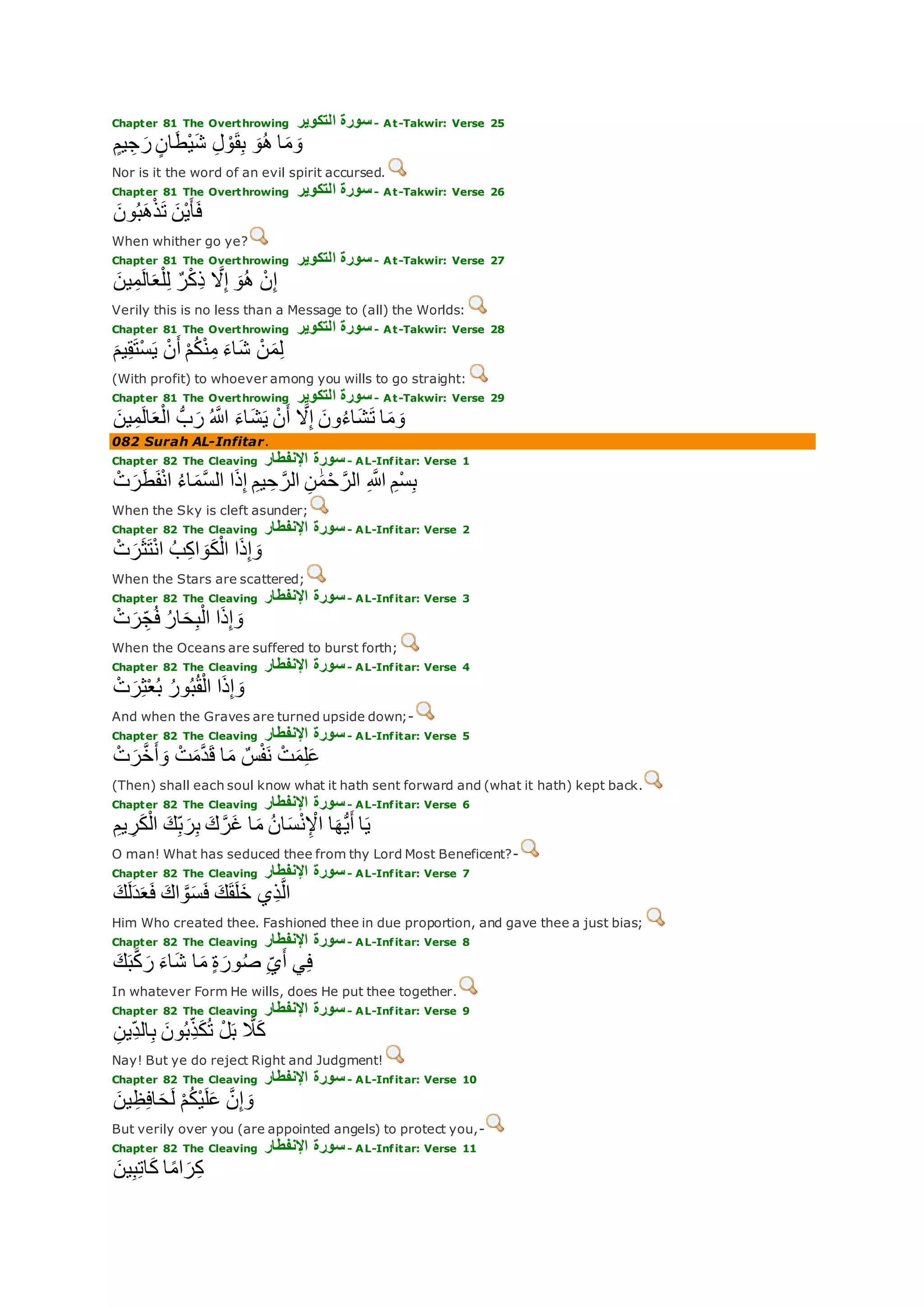 Translation of meaning Qur'an By Yusuf Ali