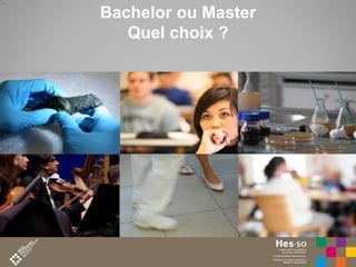 Bachelor ou Master
   Quel choix ?




                     1
 