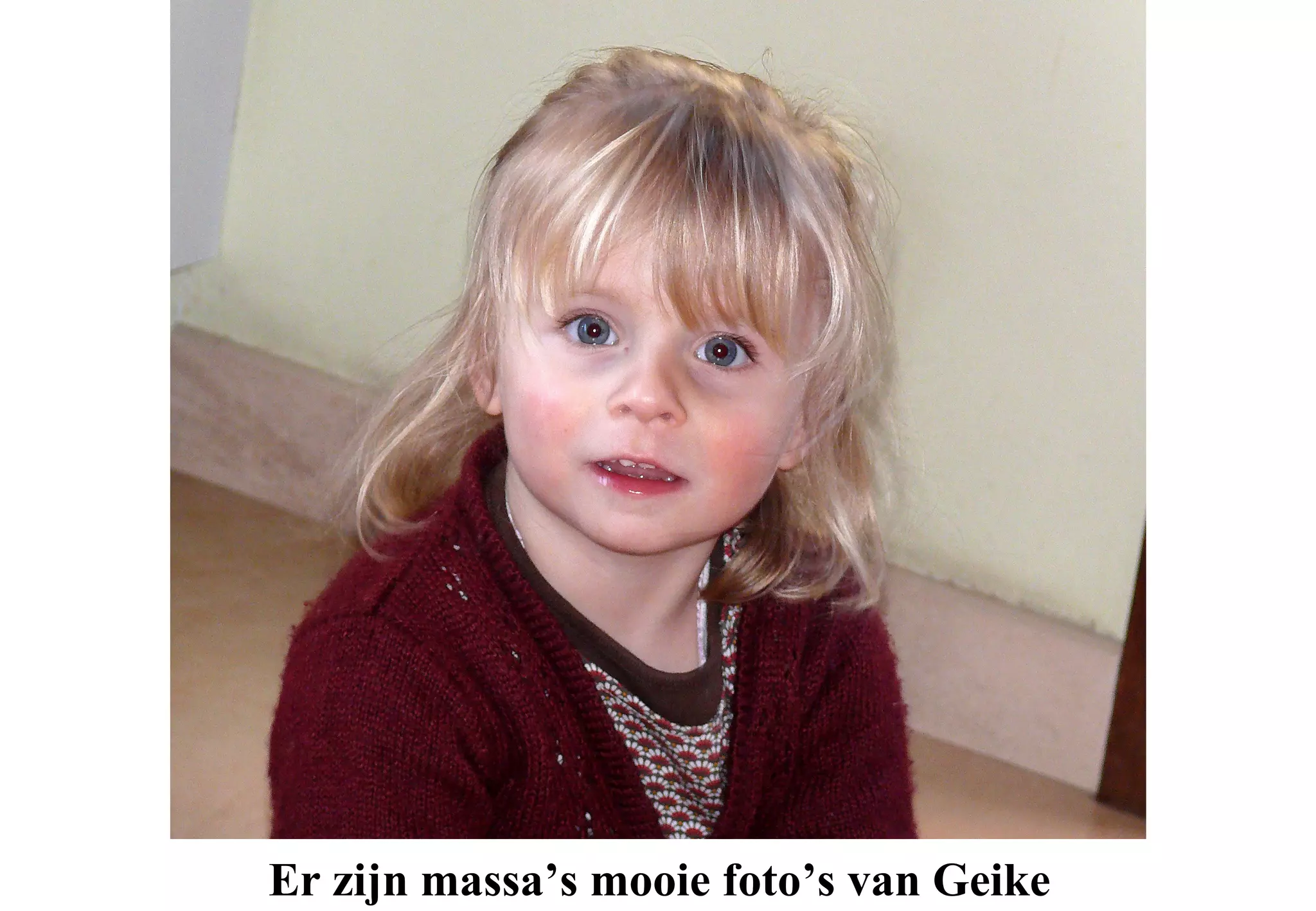 Er zijn massa’s mooie foto’s van Geike
 