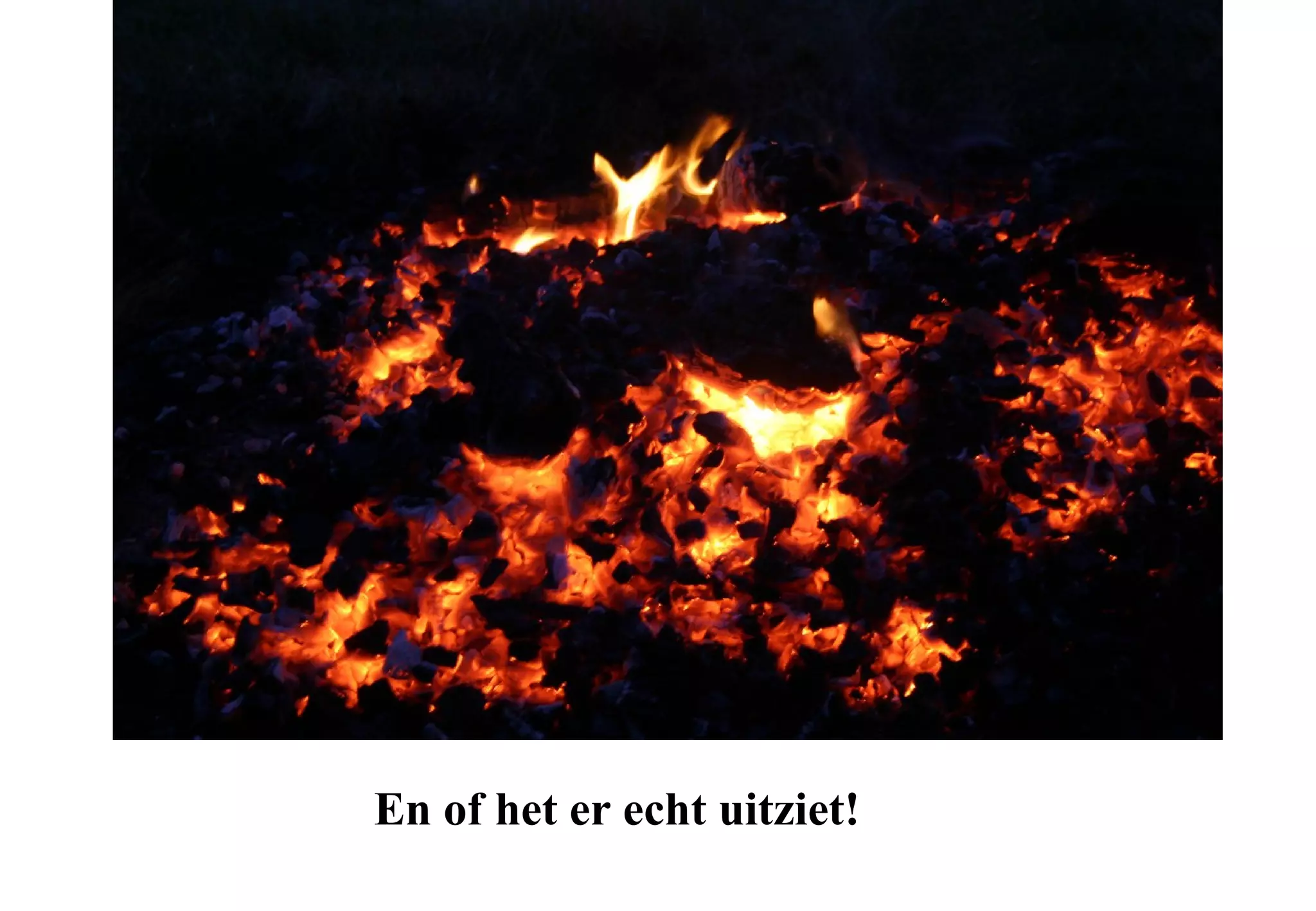 En of het er echt uitziet!
 