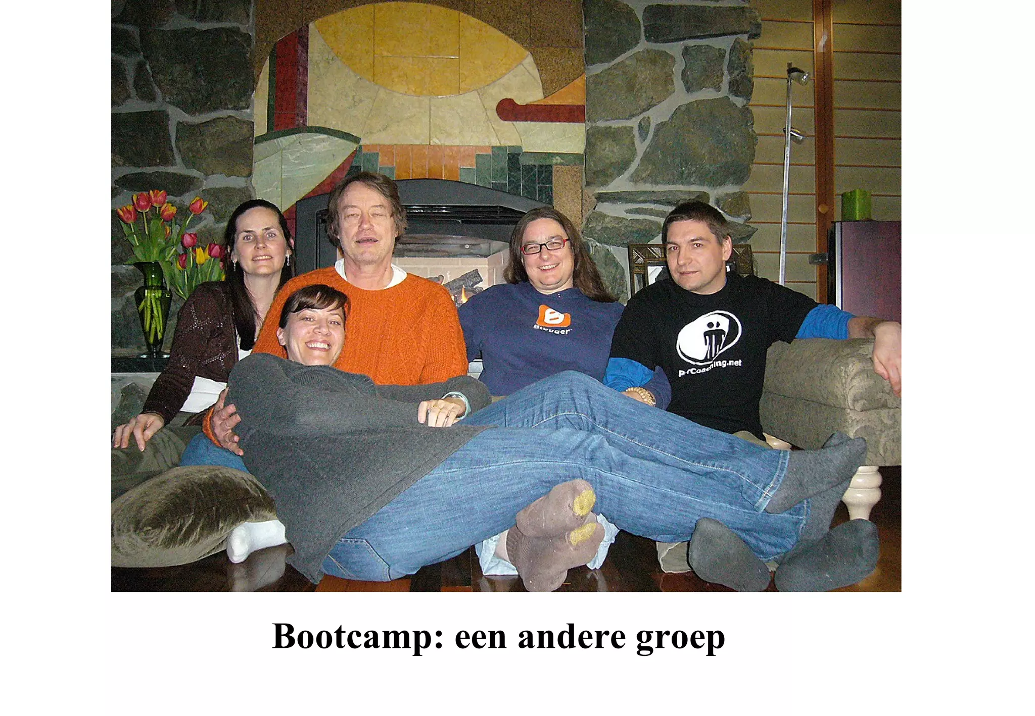 Bootcamp: een andere groep
 