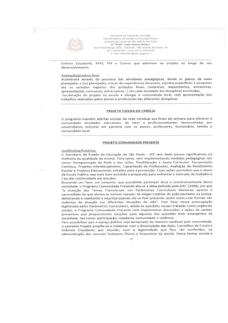 Plano Gestão Profa Yvete Gabriel Atique 