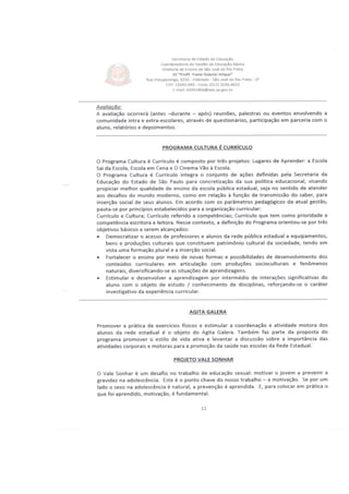 Plano Gestão Profa Yvete Gabriel Atique 