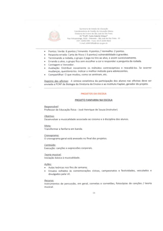 Plano Gestão Profa Yvete Gabriel Atique 