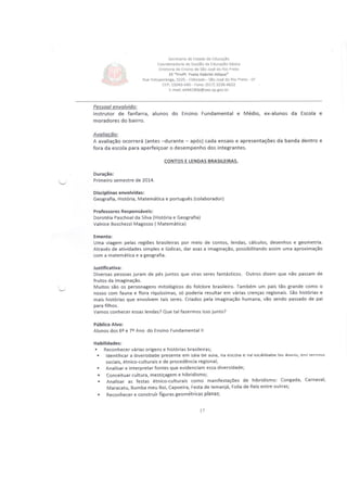 Plano Gestão Profa Yvete Gabriel Atique 