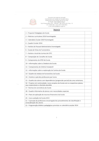 Plano Gestão Profa Yvete Gabriel Atique 