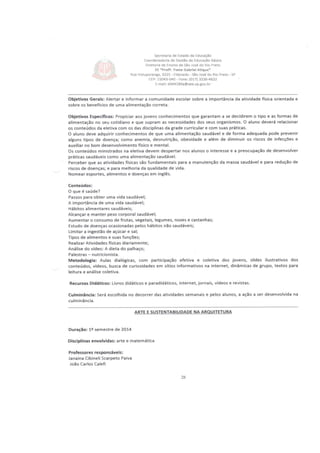 Plano Gestão Profa Yvete Gabriel Atique 