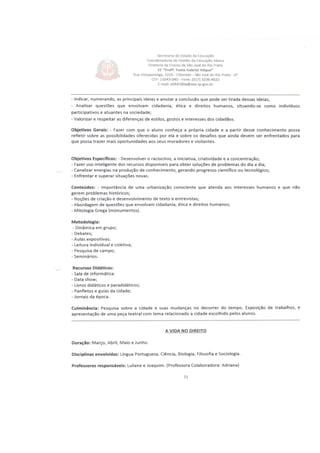 Plano Gestão Profa Yvete Gabriel Atique 