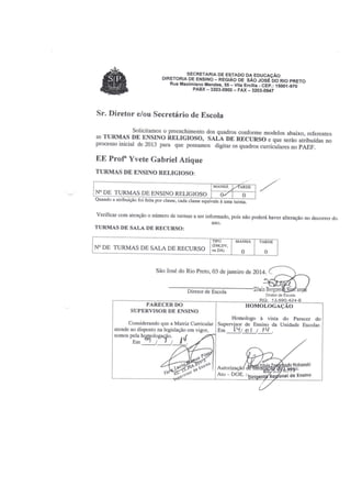 Plano Gestão Profa Yvete Gabriel Atique 