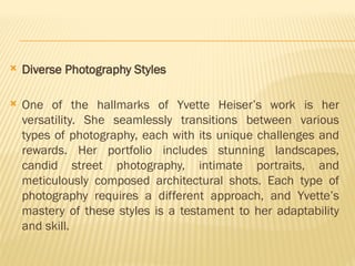 Yvette Heiser: A Glimpse into Texas with Mastery of Various Photography ...