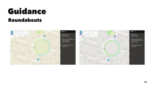 Guidance
Roundabouts
15
 
