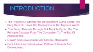 Factors affecting growth and development | PPTX
