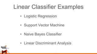 Nonlinear Classifier Examples
• Kernel Support Vector Machine
• Multi-Layer Neural Networks
• Decision Tree / Random Fores...