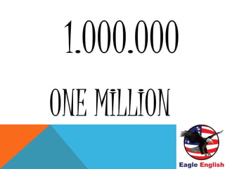 1.000.000
ONE MILLION
 