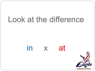 Look at the difference
in x at
 
