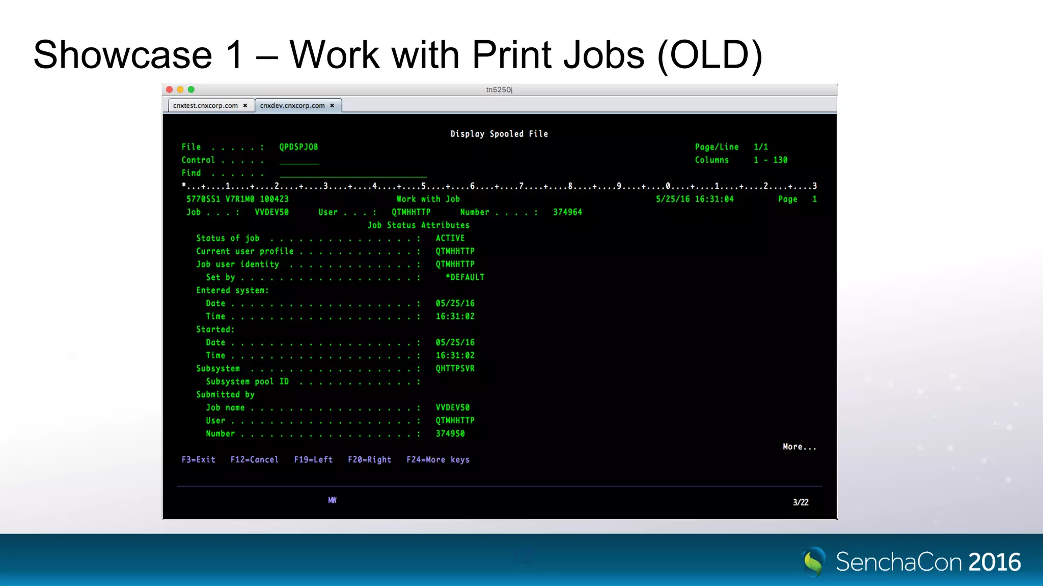 Showcase 1 – Work with Print Jobs (OLD)
12
 