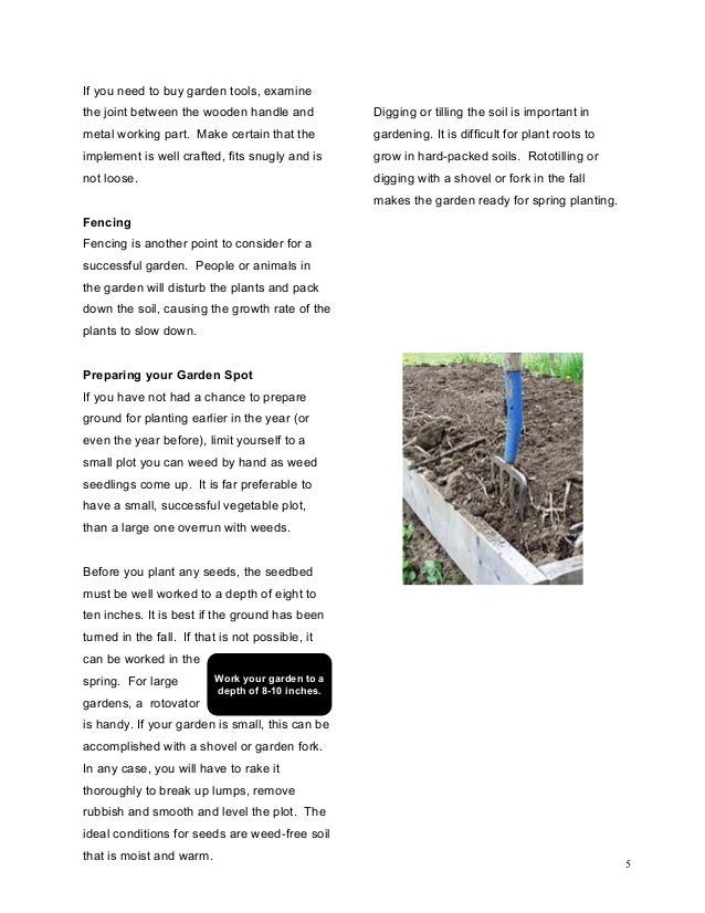 Basic Gardening Manual For Northern Manitoba Canada