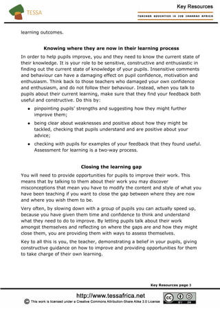 Teacher Resource Guidebook - Key Resources List | PDF