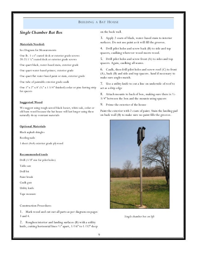 Building a Bat House for your Garden, Gardening Guidebook for Wiscons… - 웹