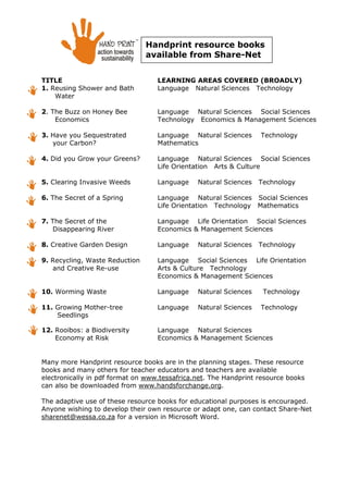 Creative Garden Design - Teacher Handbook for School Gardening | PDF