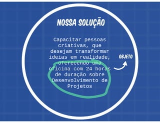 Oficina de Projetos - Aula 04 - Operação do Projeto