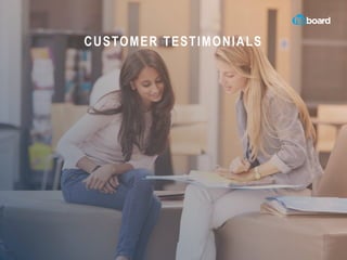 CUSTOMER TESTIMONIALS
 