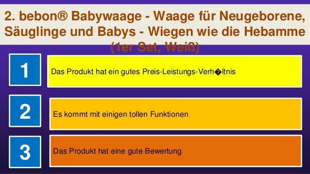 Top 10 Die Besten Babywaage In 2018