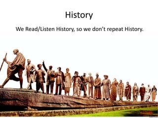 History
Laminate Veneers
We Read/Listen History, so we don’t repeat History.
11/148
 