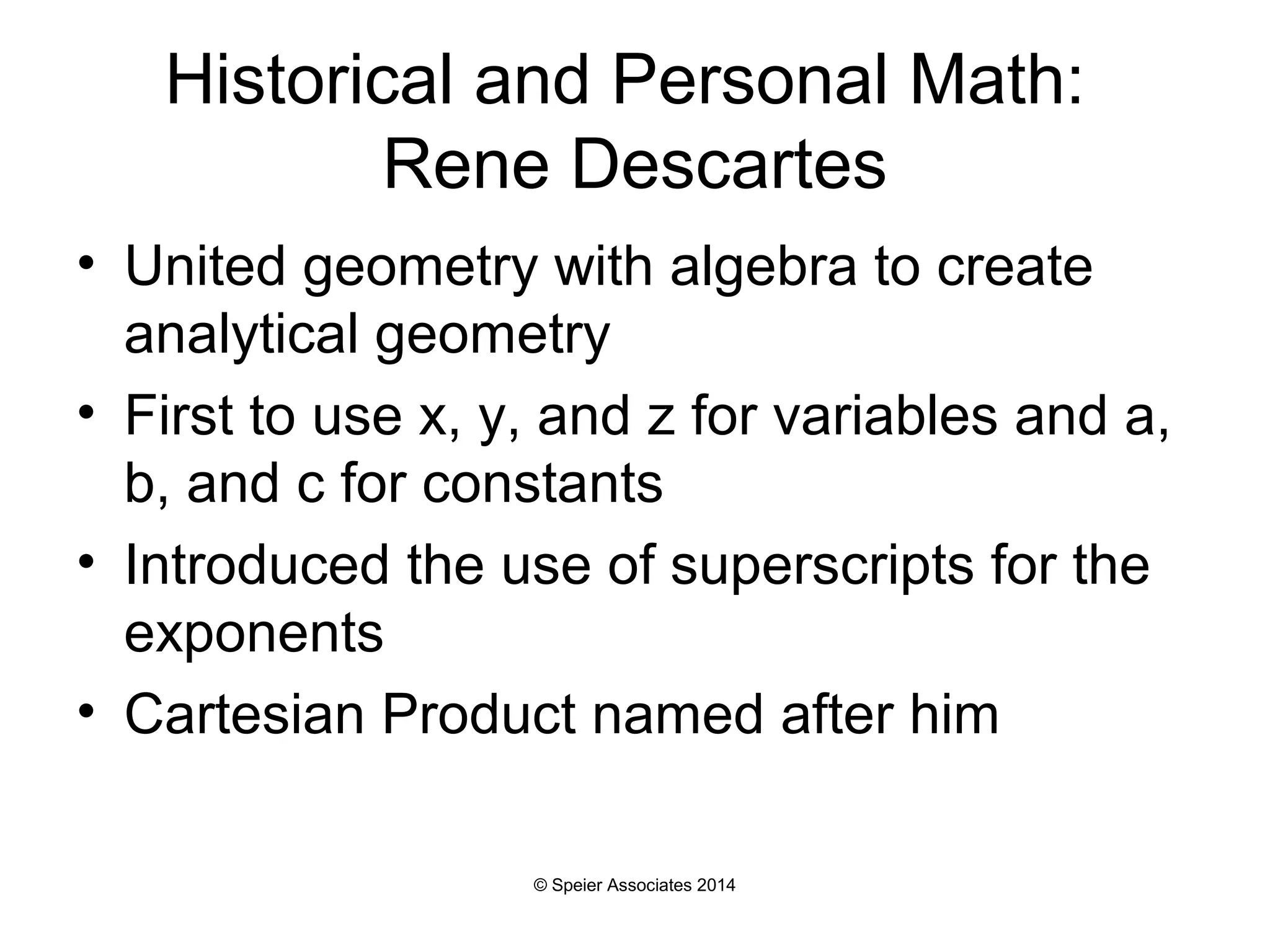 The X•Y Chart: Multiplication and Coordinates | PPT