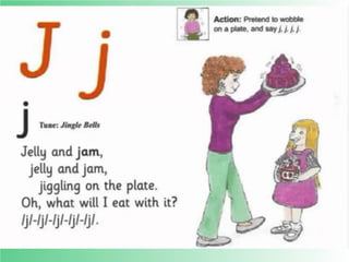 Flashcards and posters J j