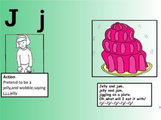 Flashcards and posters J j