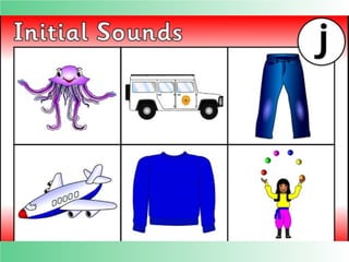 Flashcards and posters J j