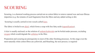 Textile wet processing_unit_i | PPTX