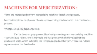 Textile wet processing_unit_i | PPTX
