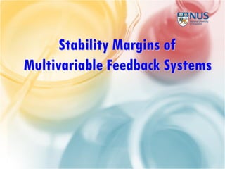 Stability Margins of
Multivariable Feedback Systems
 