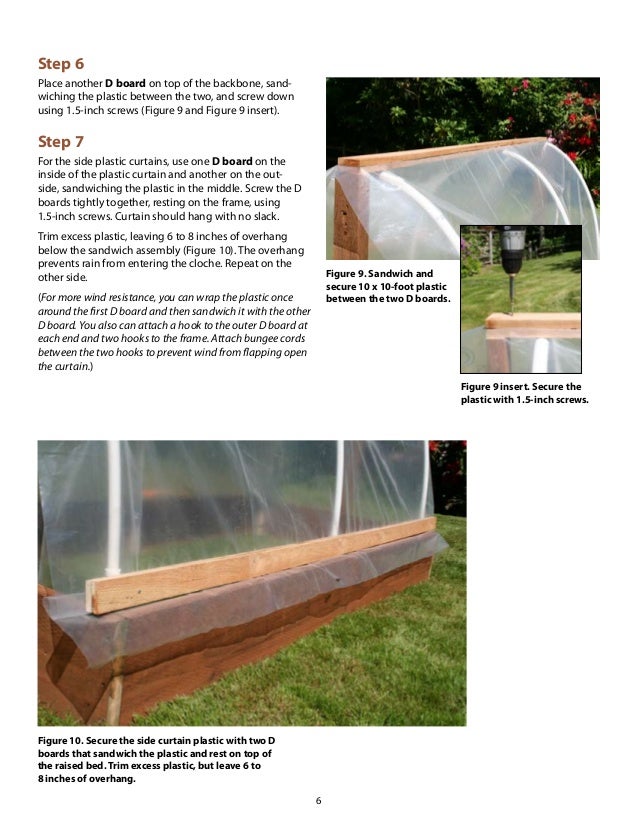 How to Build your Own Raised Bed Cloche Garden for Winter Gardening…