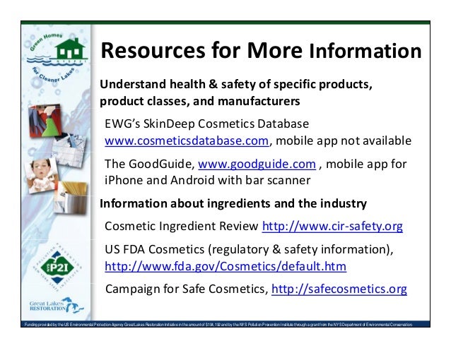 safe personal care products