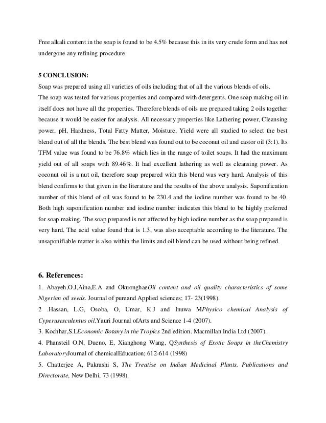 Preparation of Soap Using Different Types of Oils A Handbook for Ma…