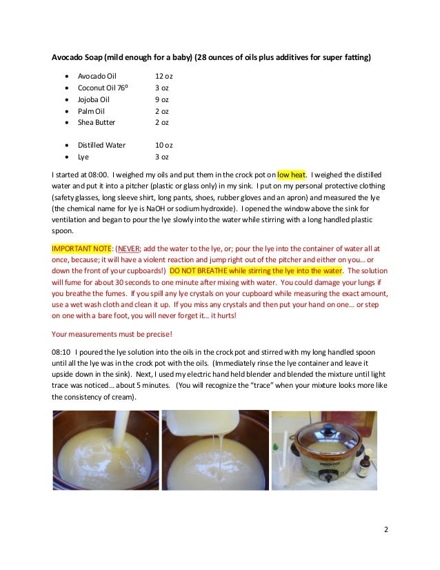 Hot Process Soap Making in a Crock Pot A Guide for Making your own Soap