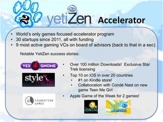 Introduction to YetiZen (July 2013)