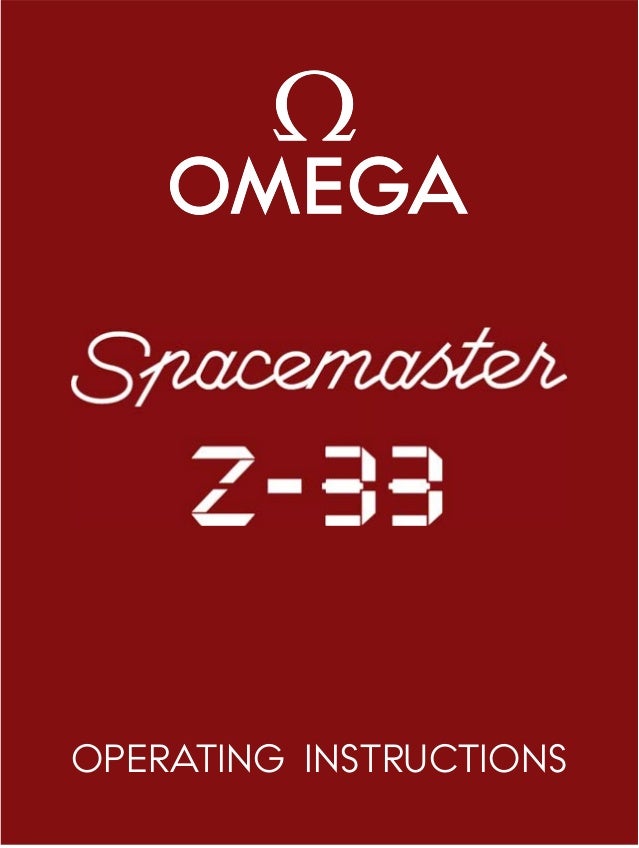 omega instruction manual