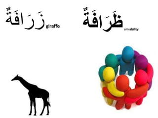 Arabic reading Distinguish between the sound of the Arabic alphabets ز ...
