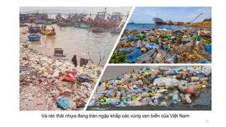 Và rác thải nhựa đang tràn ngập khắp các vùng ven biển của Việt Nam
12
 