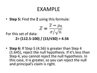 Confidence Interval Formula Z Test