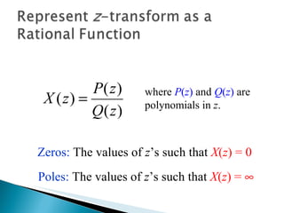 Z transform | PPT