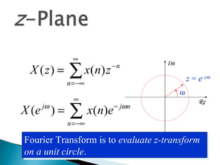 Z transform | PPT