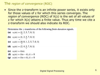 Zero X Roc Z transform | PDF