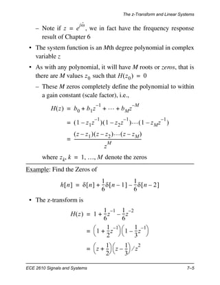 Z transform | PDF