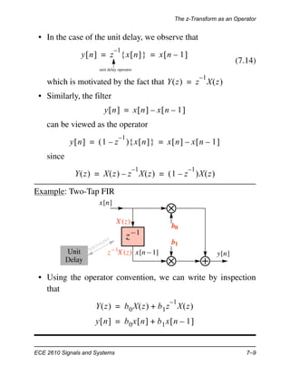 Z transform | PDF